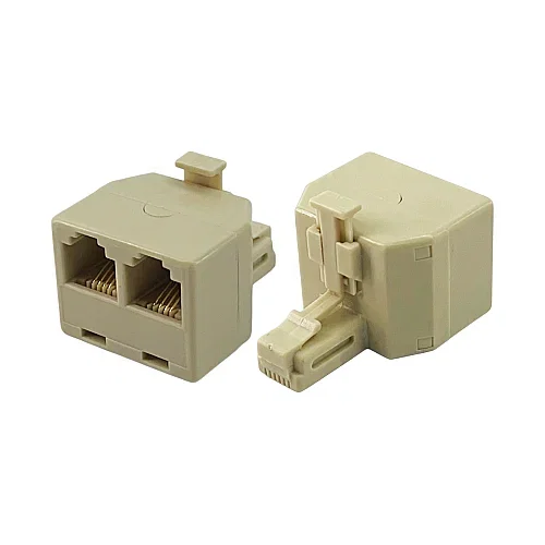 1 Erkek 2 Dişi Telefon Çoklayıcı EL-2101 - Elektrikciden