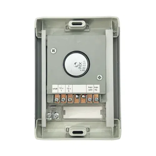 Çetsan 1'li Tek Sıra Hoparlörlü Zil Paneli Fotoselli (Mavi Işıklı) - 3