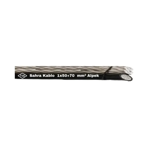 Sahra 1x50+70mm Alpek Havai Hat Kablosu-1m - Sahra
