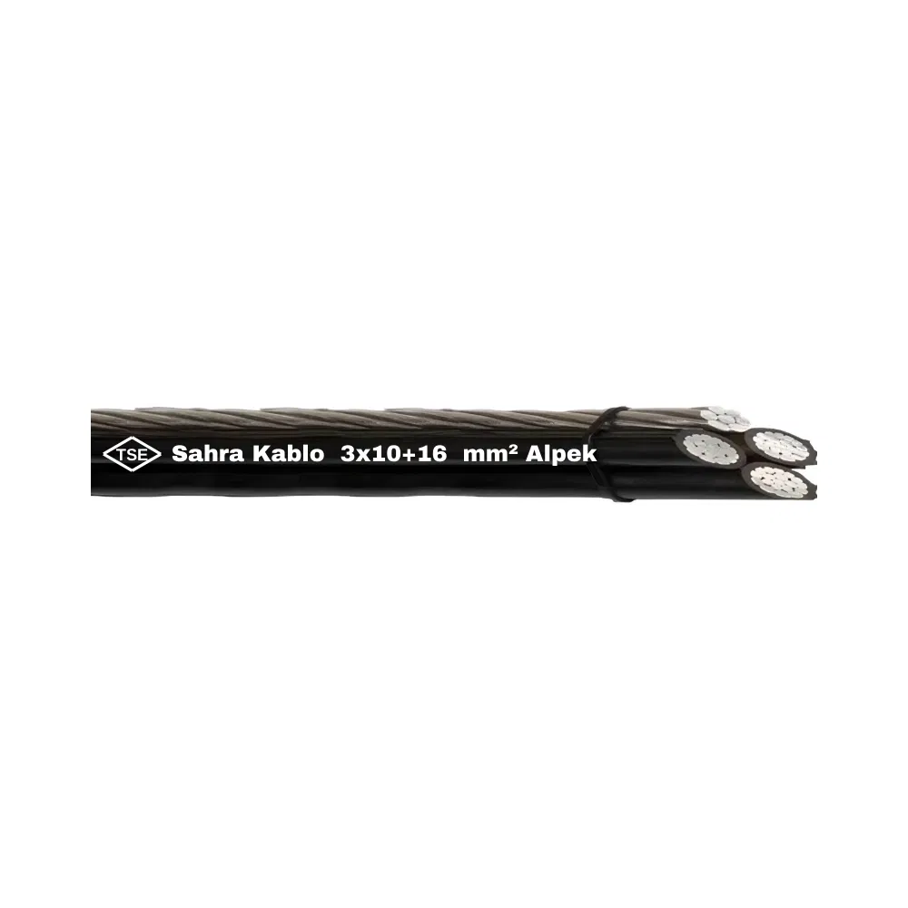 Sahra 3x10+16mm Alpek Havai Hat Kablosu-1m - 1