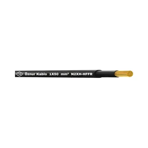 Öznur 1X50 mm N2XH Kablo Halogen Free-1m - Öznur