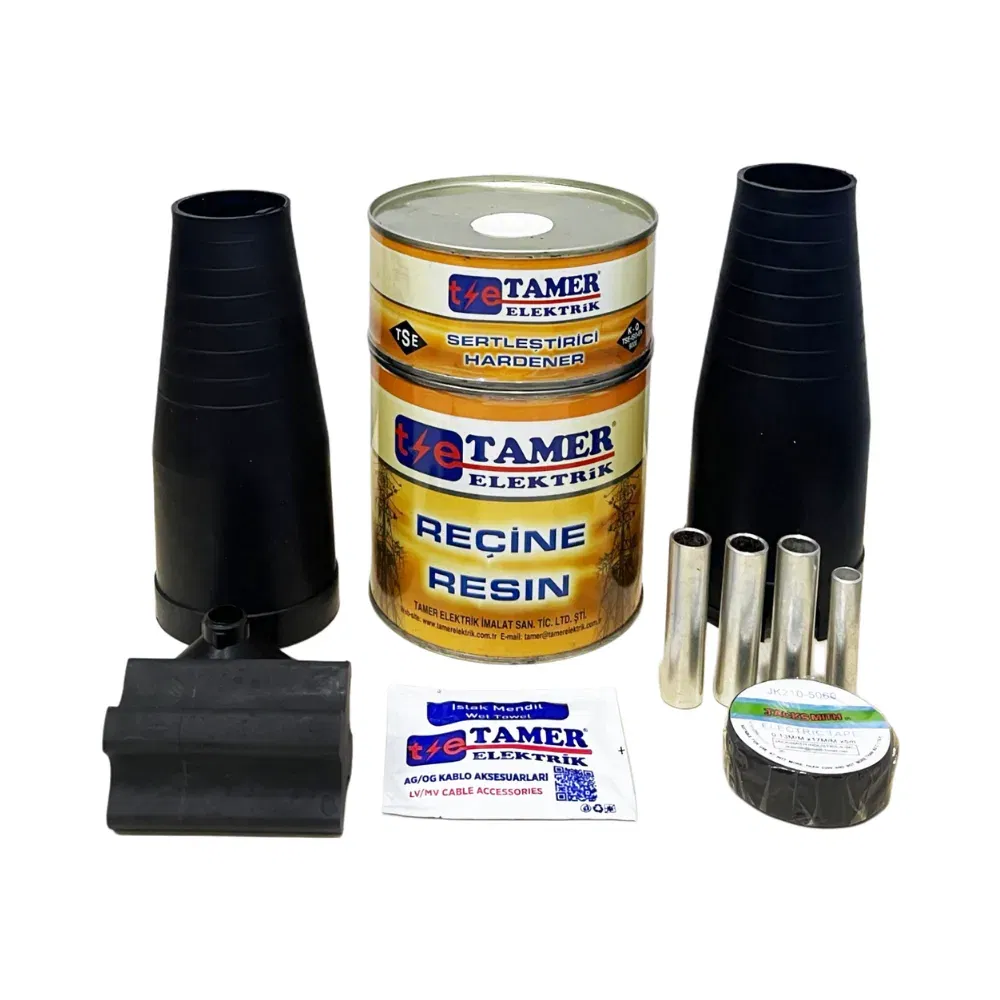 Tamer 3x95+50 Reçineli Ek Muf - 1
