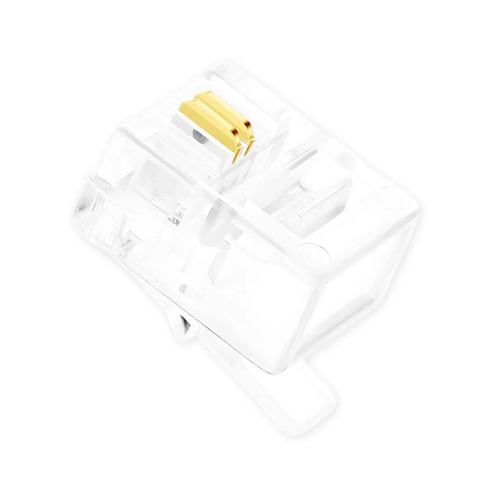6P/2C Cat 3 Jak RJ10 Plug EL-2084 - 1