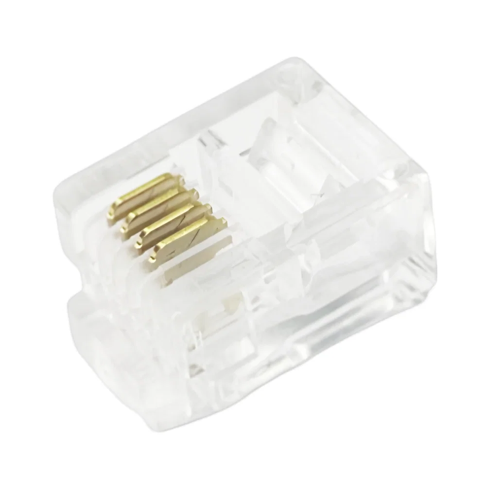 6P/4C Cat 3 Jak RJ11 Plug EL-2085 - 1