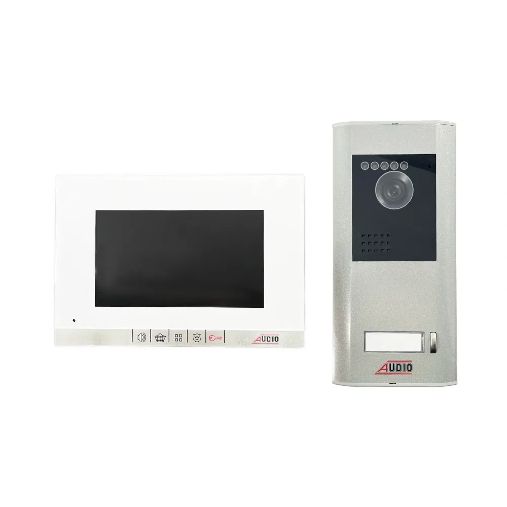 Audio 7'' Görüntülü Villa Kit 001461A (Beyaz) - 1