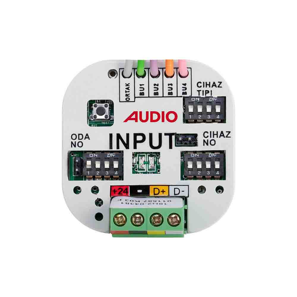 Audio Akıllı Ev Anahtar Arkası İnput Modülü 001809 - 1