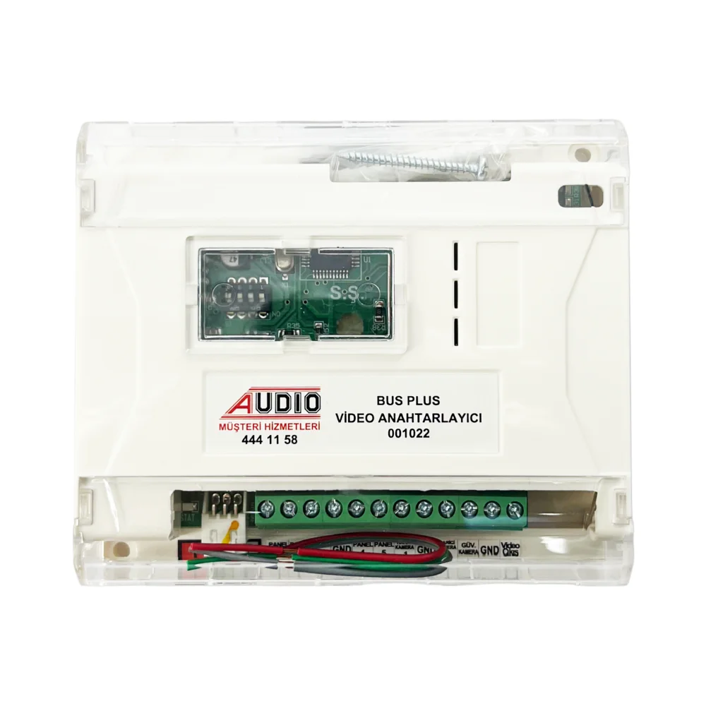 Audio Bus Plus Video Anahtarlayıcı 001022 - 1