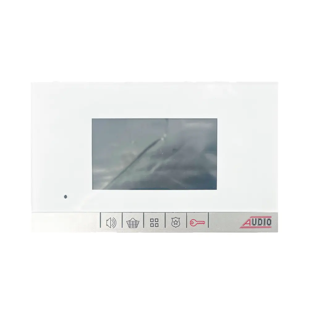 Audio Renkli GDM 4.3' Görüntülü Diafon 001180 Beyaz - 1