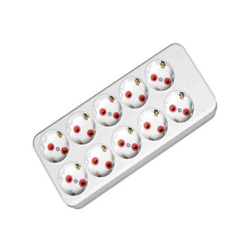 Mutlusan 10'lu Topraklı Grup Priz (Klemensli) - Mutlusan