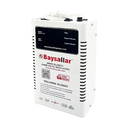 Baysallar Digital Kombi Regülatörü 500VA - 3