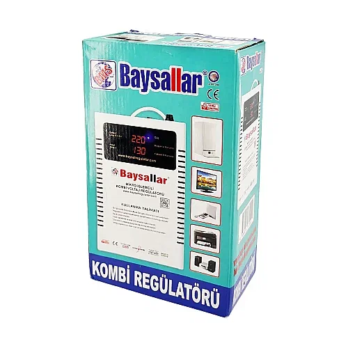 Baysallar Digital Kombi Regülatörü 500VA - 5