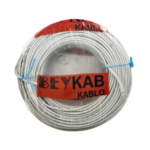 Beykab1x2x0,50 mm 1 Çift Telefon Kablosu Cca-100m - Beykab