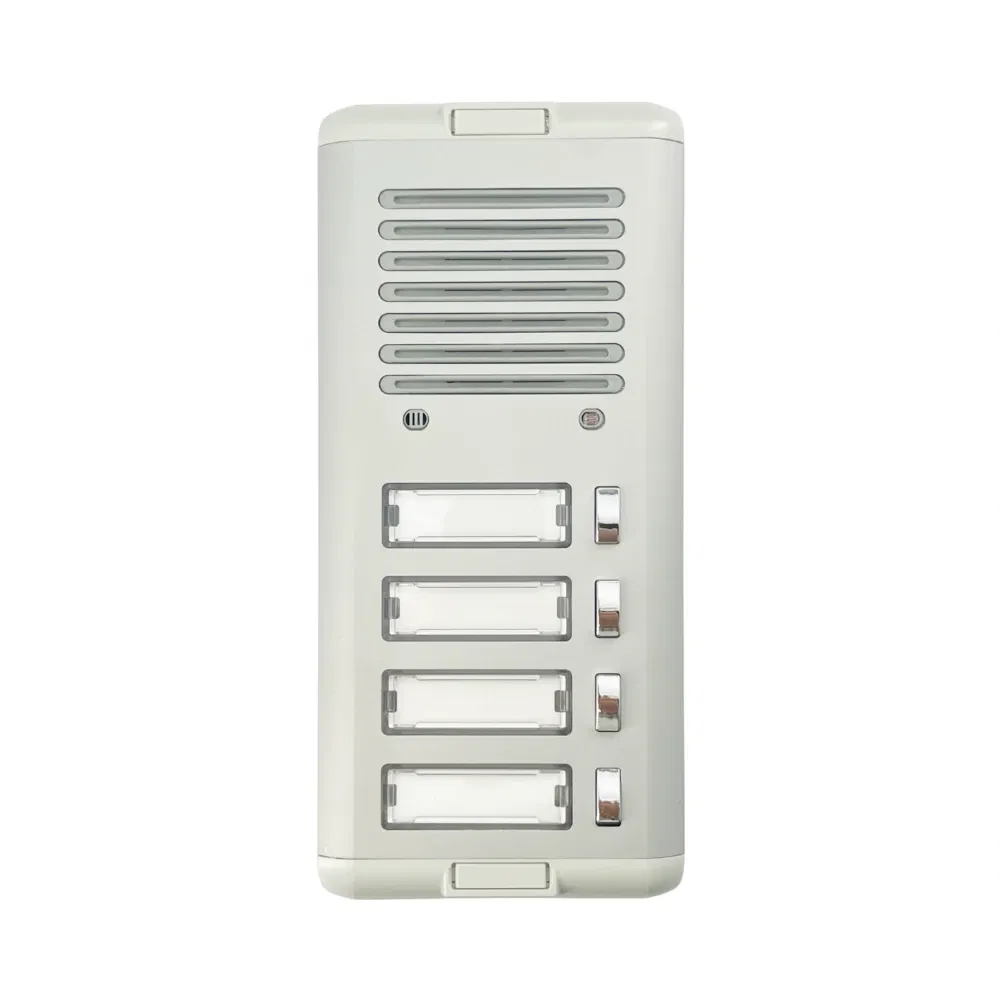 Çetsan 4'lü Tek Sıra Hoparlörlü Zil Paneli Fotoselli (Mavi Işıklı) - 2