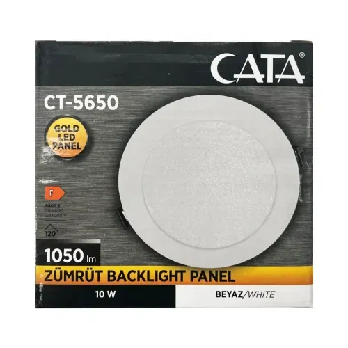 Cata 10W Zümrüt Backlight Panel Led Beyaz CT-5650B - 4