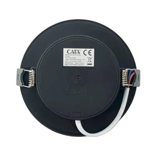Cata 10w Zümrüt Backlight Panel Led Siyah Kasa Beyaz CT-5650SB - 2