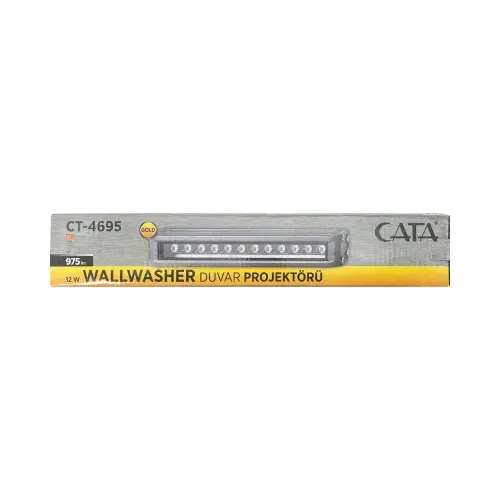 Cata 12W Duvar Boyama Wallwasher 30cm (Günışığı) CT-4695G - 5