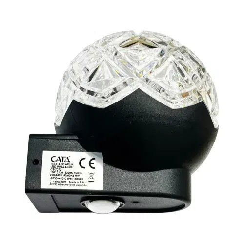 Cata 15W Işıltı Led Bahçe Aplik Günışığı (3200K) CT-7072 - 1