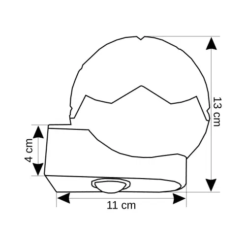 Cata 15W Işıltı Led Bahçe Aplik Günışığı (3200K) CT-7072 - 2