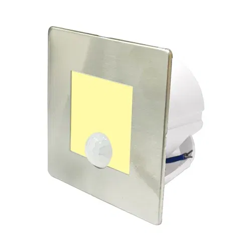 Cata 1,5W Kare Sensörlü Koridor Armatürü Günışığı (3200K)CT-5183G - 1