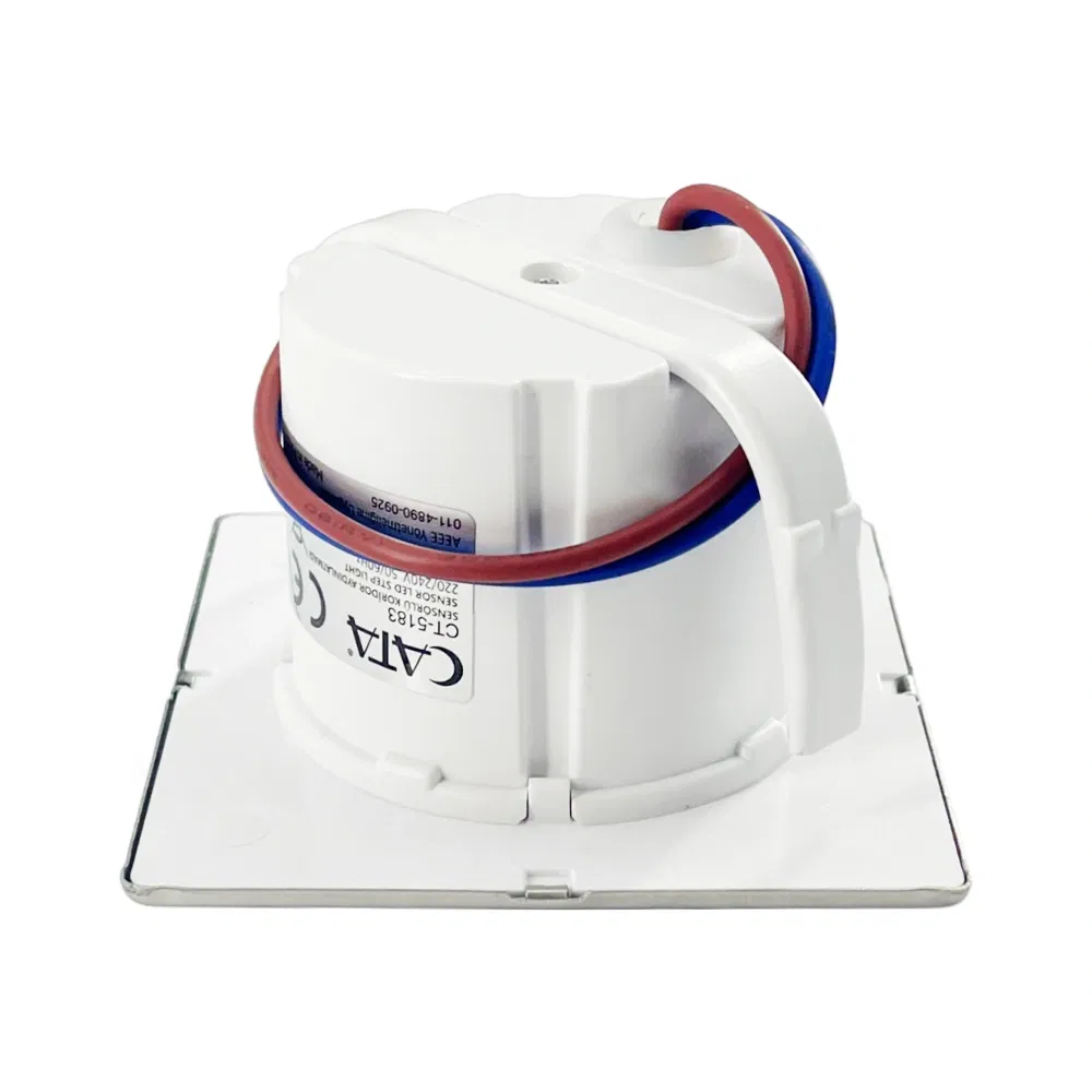 Cata 1,5W Kare Sensörlü Koridor Armatürü Günışığı (3200K)CT-5183G - 3