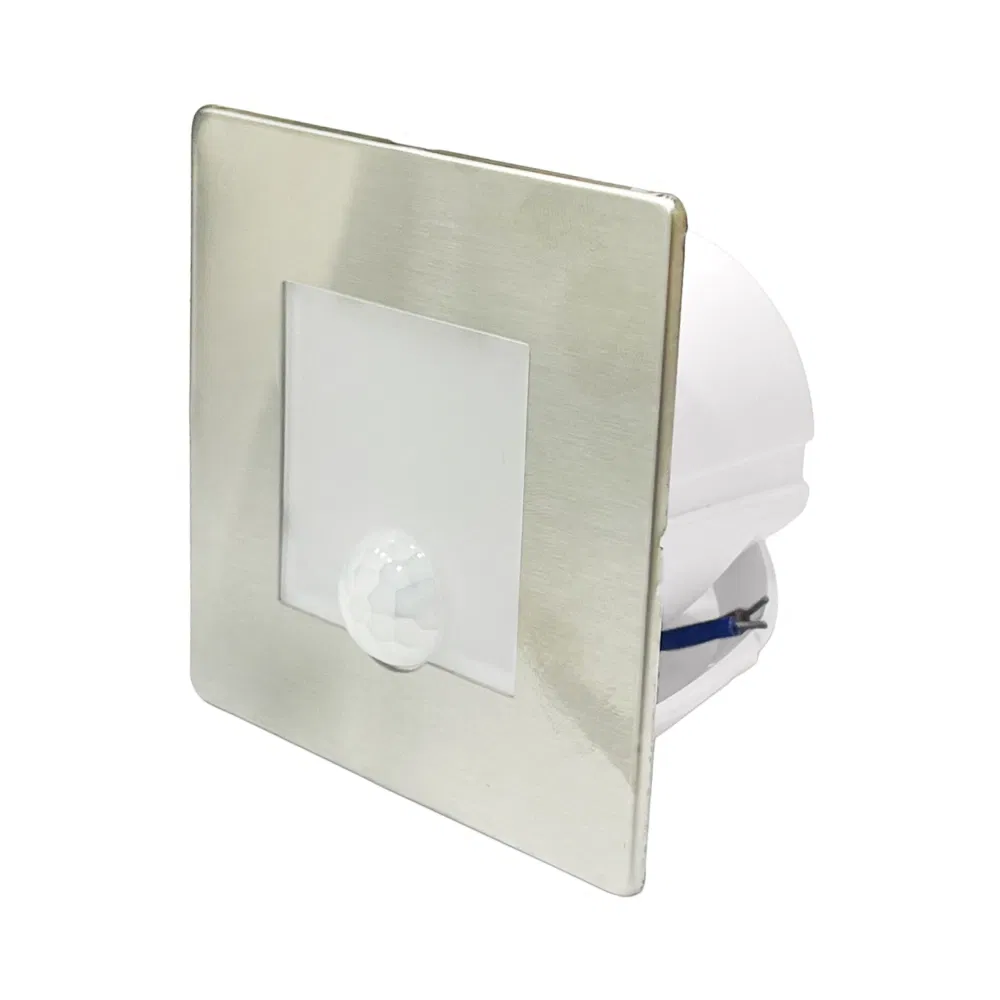 Cata 1,5W Kare Sensörlü Koridor Armatürü Günışığı (3200K)CT-5183G - 2