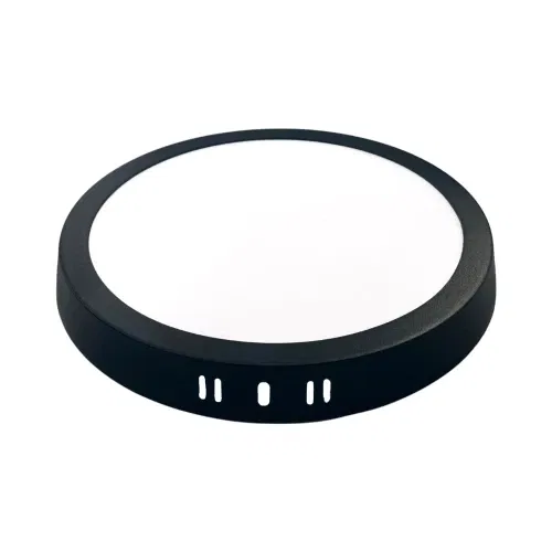 Cata 18W Sıvaüstü Siyah Kasa Yuvarlak Panel Led Armatür 3000K (Günışığı) CT-5235G - 2