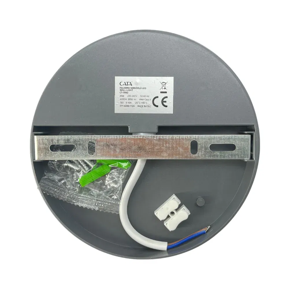 Cata 20W Palermo Sensörlü Led Aplik (4000K) CT-7092 - 2