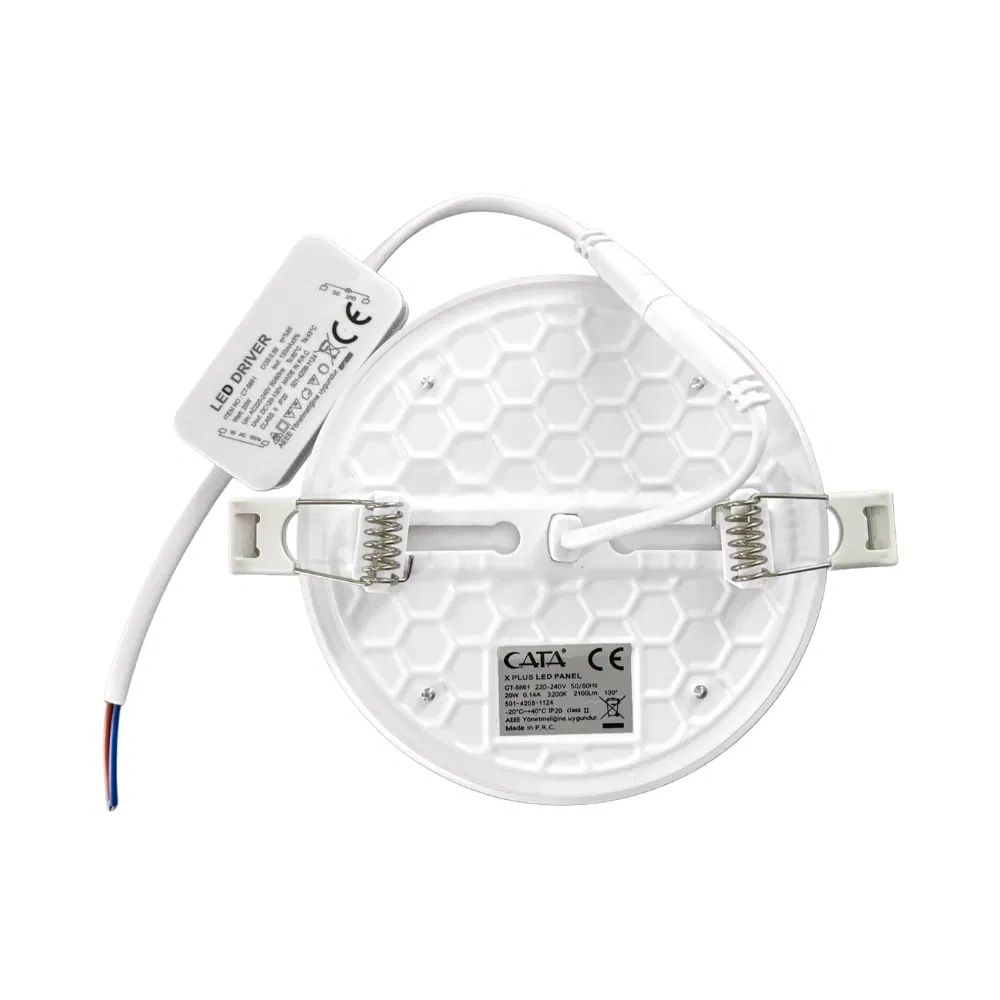 Cata 20W X-Plus Panel Led Armatür 6400K (Beyaz) CT-5661 - 2