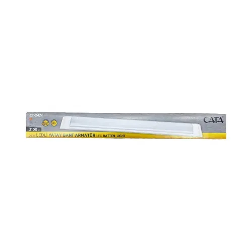 Cata 20W Yatay Led Bant Armatürü 60cm (Beyaz) CT-2474B - 4