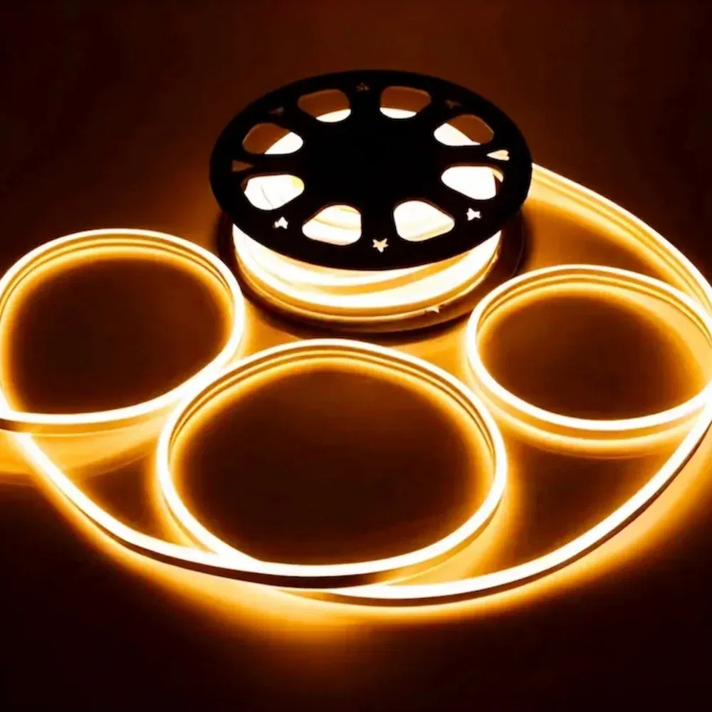 Cata 220V Dış Mekan Neon Led-50m (Amber) CT-4554A - 1