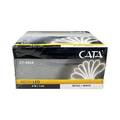 Cata 220V Dış Mekan Neon Led-50m (Beyaz) CT-4554B - 2