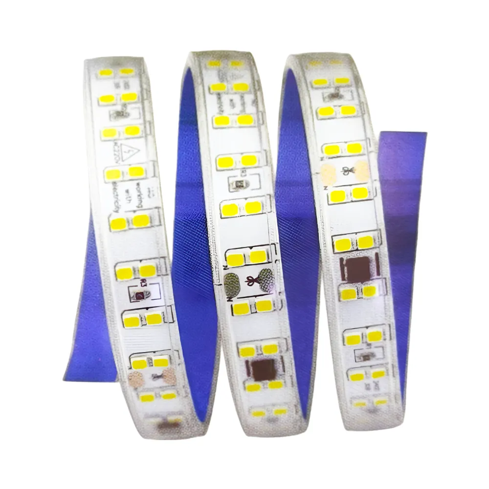 Cata 240 Ledli İç/Dış Mekan Silikonlu Yapışkanlı 220V Şerit Led-1m (Günışığı) CT-4596G - 1