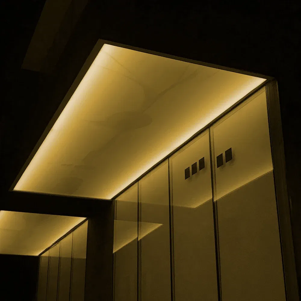 Cata 240 Ledli İç/Dış Mekan Silikonlu Yapışkanlı 220V Şerit Led-1m (Günışığı) CT-4596G - 2