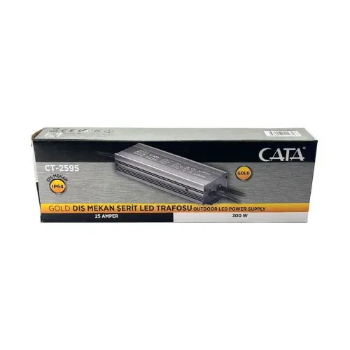 Cata 25A Süper Dış Mekan Led Trafosu 12V 300W CT-2595 - 4