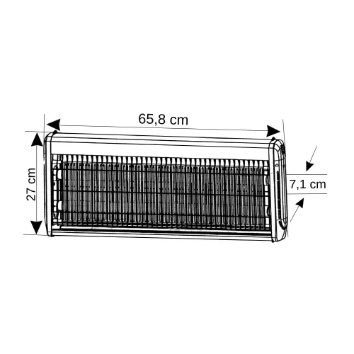 Cata 2x20 Sinek Armatürü CT-9401 - 4