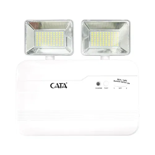 Cata 2x5W Acil Aydınlatma Armatürü 3 Saat Şarjlı CT-9171 - 1