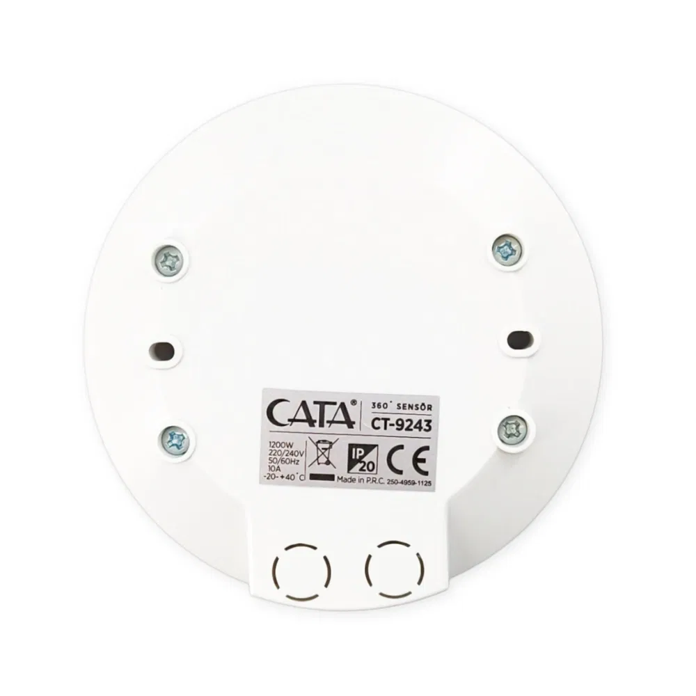 Cata 360 Derece Hareket Sensörü 1200W CT-9243 - 3