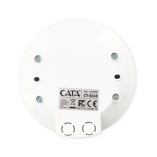 Cata 360 Derece Hareket Sensörü 1200W CT-9243 - 3