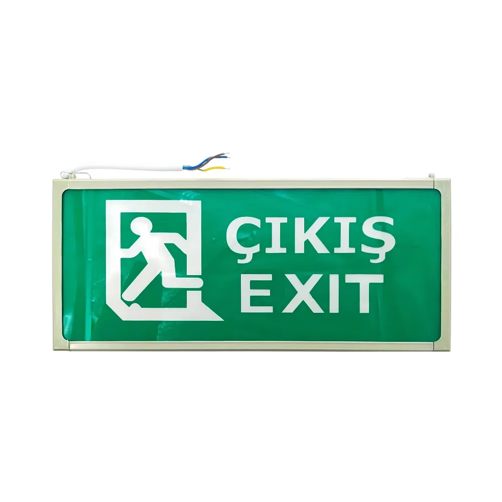 Cata 3W Acil Çıkış Exit Armatürü 3 Saat Şarjlı CT-9166 - 1