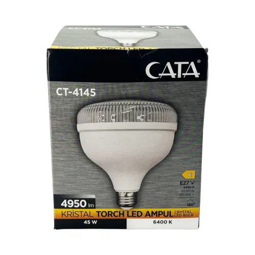 Cata 45W Torch Kristal Camlı Led Ampul 6500K (Beyaz) CT-4145 - 3