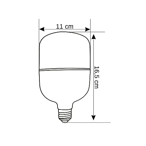 Cata 45W Torch Led Ampul E27 Duy 3200K (Günışığı) CT-4242G - 3