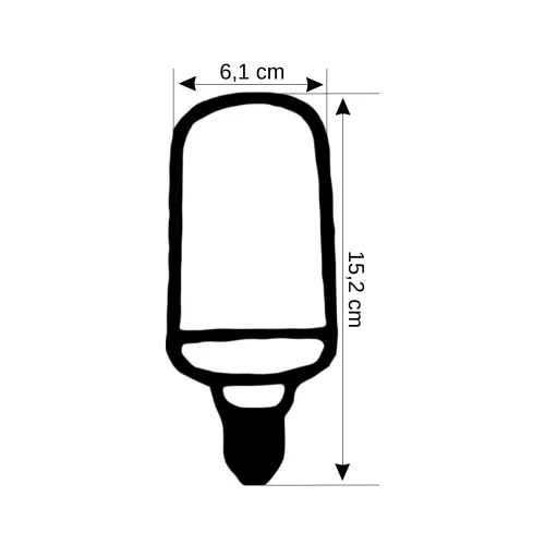 Cata 5W Alev Animasyonlu Led Ampul E-27 Duy (Amber) CT-4059 - 2