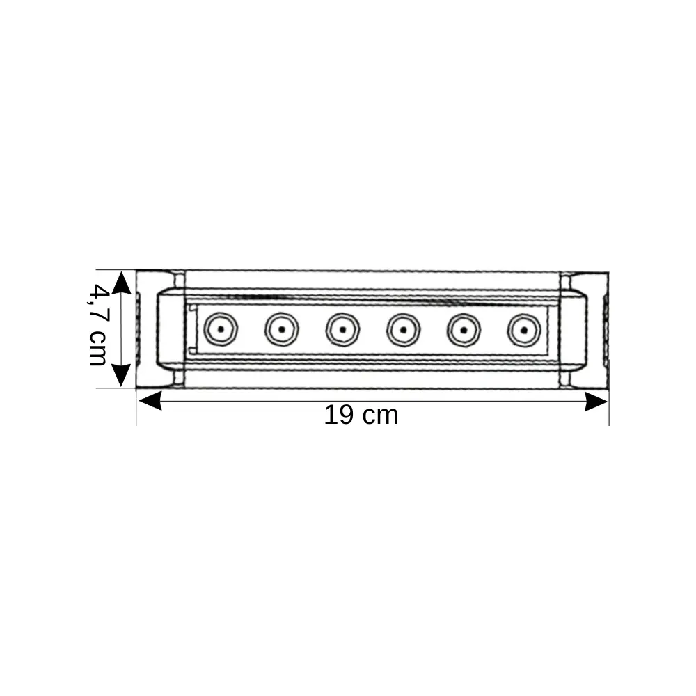 Cata 6W Duvar Boyama Wallwasher 20cm (Yeşil) CT-4694Y - 4