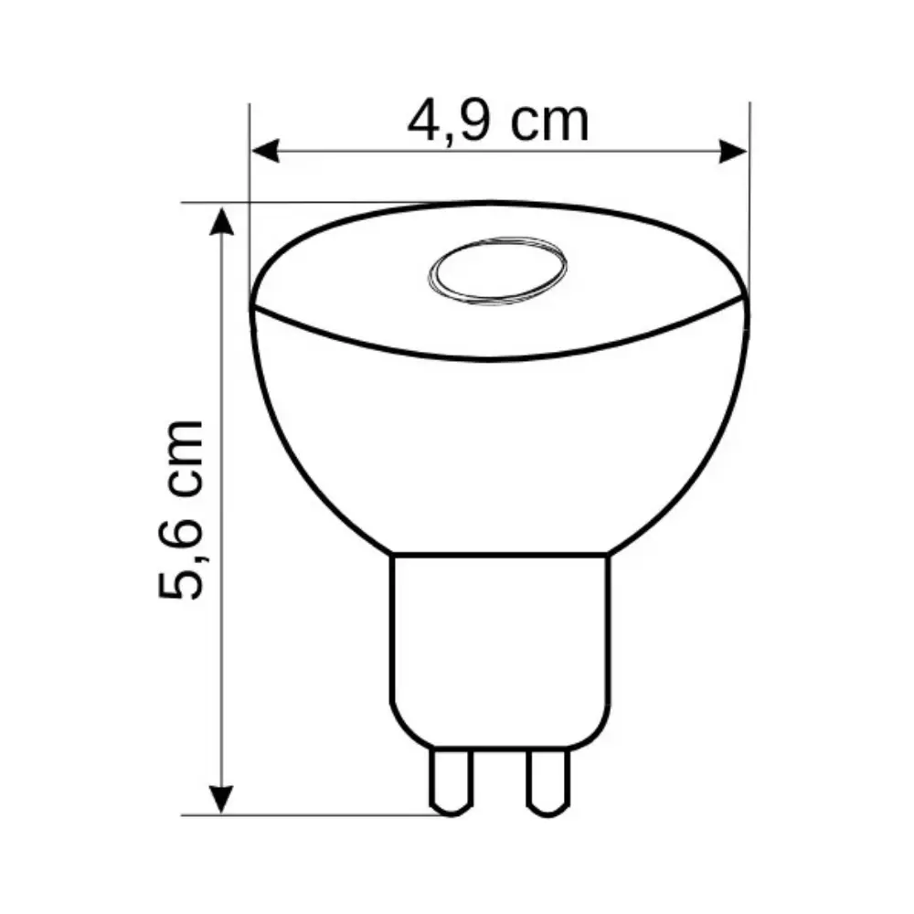 Cata 7W Led Çanak Ampul GU10 Duy (Kırmızı) CT-4215K - 2