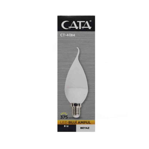 Cata 7W Led Kıvrık Buji Ampul E14 Duy 6500K (Beyaz) CT-4080B - 2