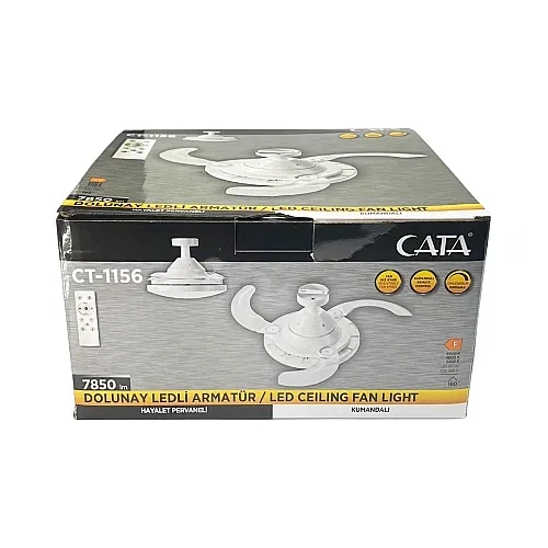 Cata Dolunay Fan Led Ampul (Hayalet Pervaneli) 3 Renk CT-1156 - 4