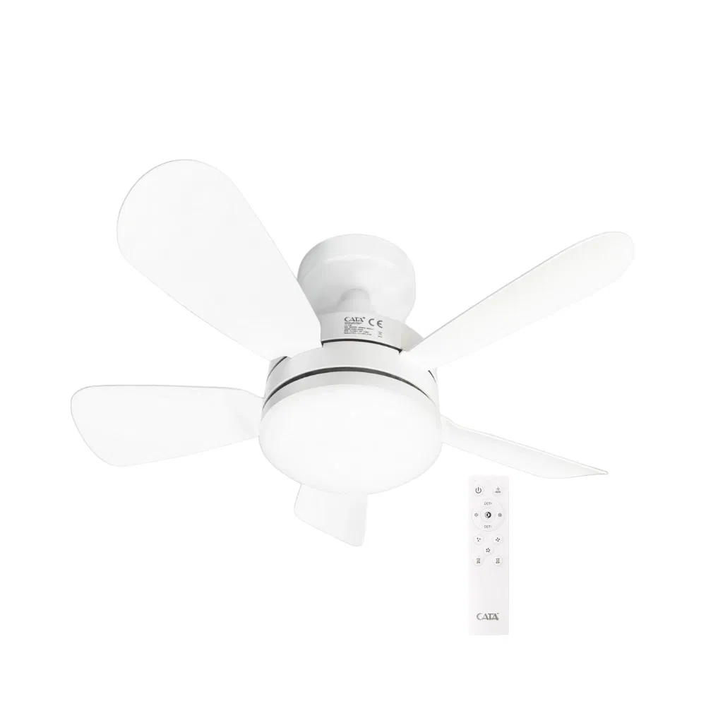 Cata 82W 3 Renk Dimlenebilir Kareyel Fan Led Ampul E27 Duy 6500K (Beyaz) CT-1155 - 1