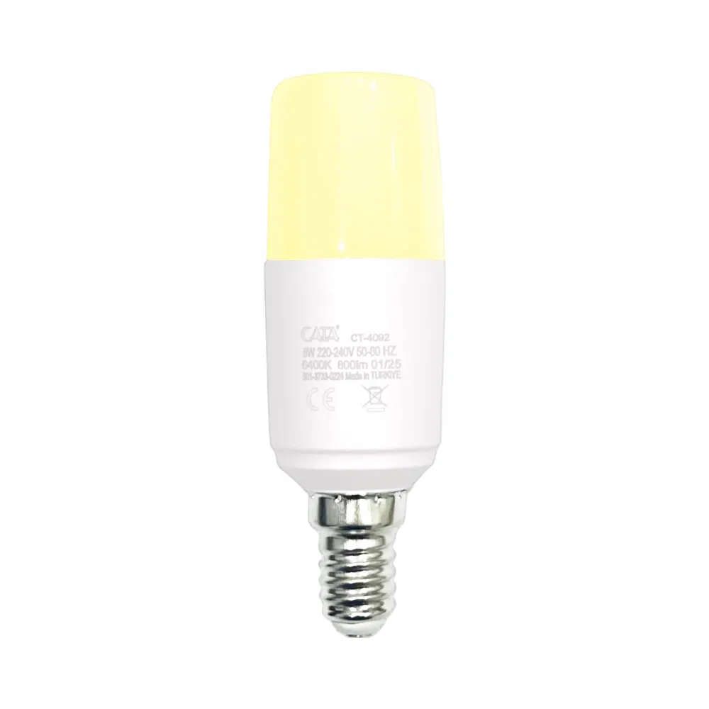 Cata 8W Led Pil Ampul E14 Duy 3000K (Günışığı) CT-4092G - 1