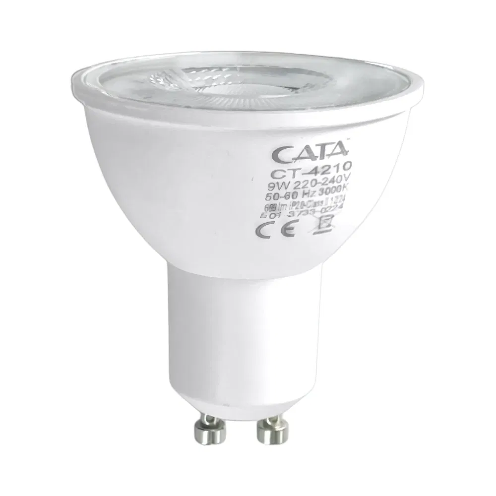 Cata 9W Dimlenebilir Led Çanak Ampul GU10 Duy 3000K (Günışığı) CT-4210G - 1