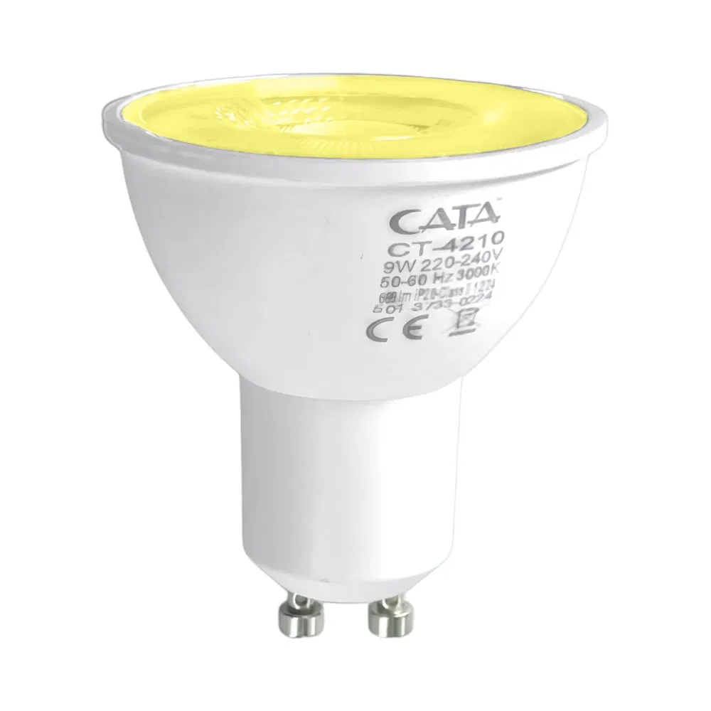 Cata 9W Dimlenebilir Led Çanak Ampul GU10 Duy 3000K (Günışığı) CT-4210G - 1
